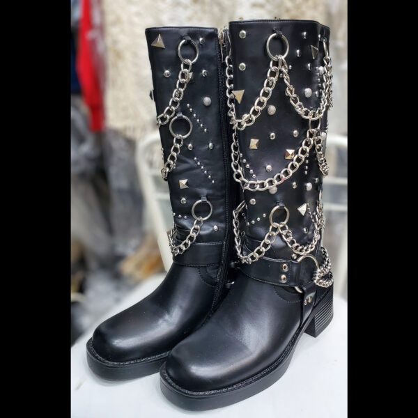 AZALEA WANG Chain Boots