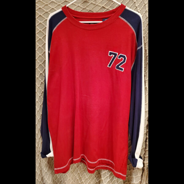 Faded Glory Red, White & Blue Pullover – Owned by Donna Fargo (SOLD)