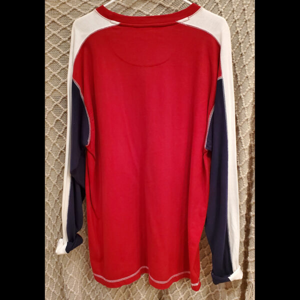 Faded Glory Red, White & Blue Pullover – Owned by Donna Fargo (SOLD) - Image 2