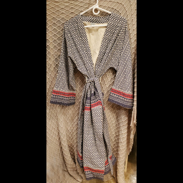Sundance Long Multicolor Diamond Robe – Owned by Donna Fargo