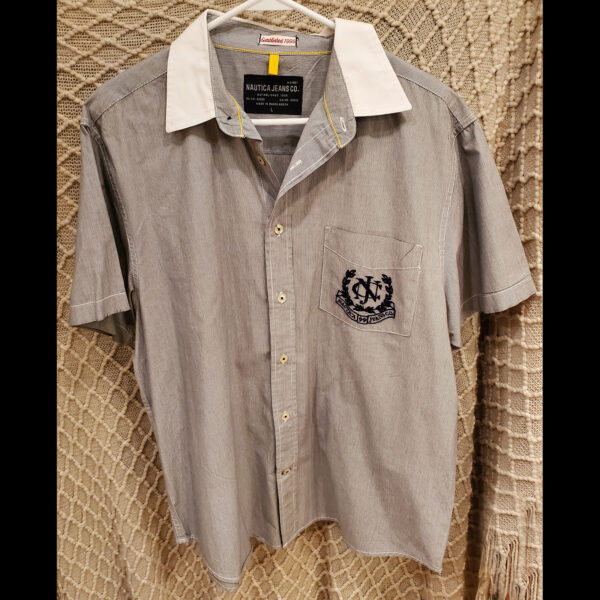 Nautica Jeans Co. Black Striped Shirt – Owned by Donna Fargo (SOLD)