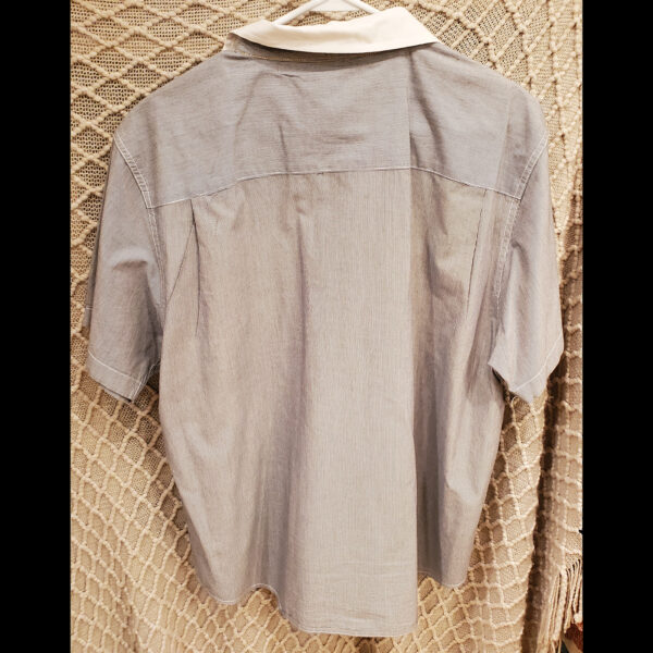 Nautica Jeans Co. Black Striped Shirt – Owned by Donna Fargo (SOLD) - Image 2